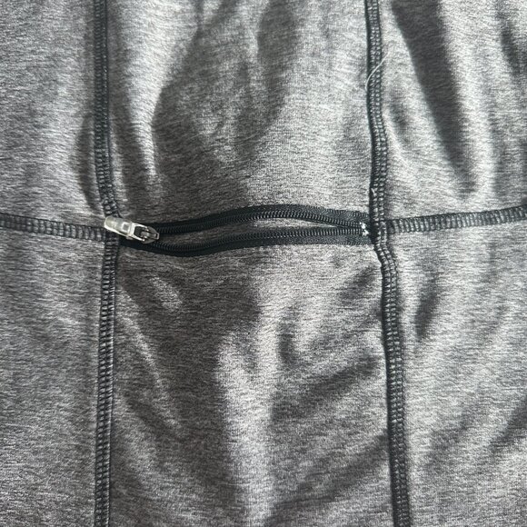 Champion woman's semi fitted gray long sleeve athletic shirt - size large - Picture 6 of 7